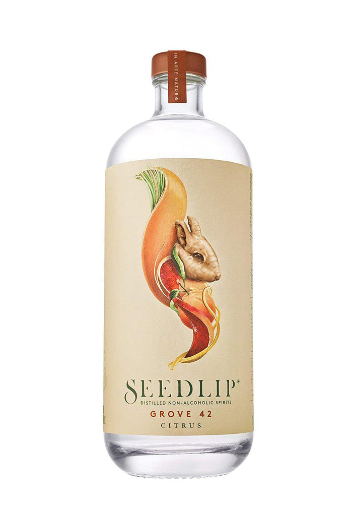 Bottle of Seedlip Distilled Non-Alcoholic Spirit Grove (700ml)-Spirits-Flatiron SF