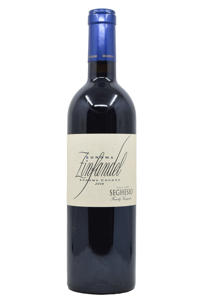 Bottle of Seghesio Sonoma County Zinfandel 2016-Red Wine-Flatiron SF