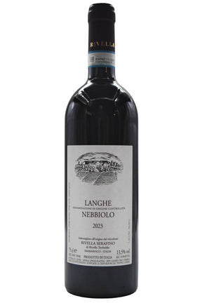 Bottle of Serafino Rivella Langhe Nebbiolo 2023-Red Wine-Flatiron SF