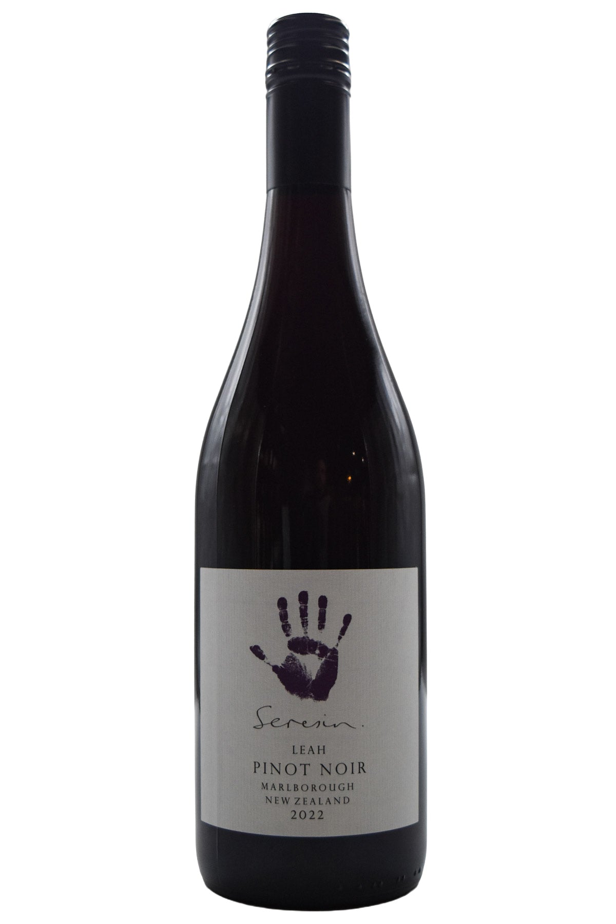 Bottle of Seresin Marlborough Pinot Noir Leah 2022-Red Wine-Flatiron SF
