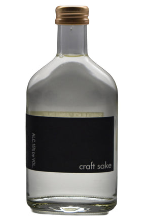 Bottle of Shibata Black Junmai Ginjo Sake (200ml)-Sake-Flatiron SF