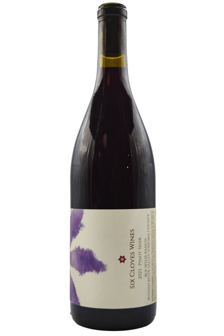 Bottle of Six Cloves Wines Russian River Valley Pinot Noir Buf-Wehr Ranch 2023-Red Wine-Flatiron SF
