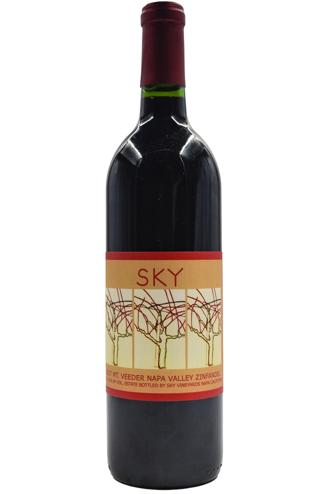 Bottle of Sky Vineyards Mt. Veeder Zinfandel Estate 2017-Red Wine-Flatiron SF