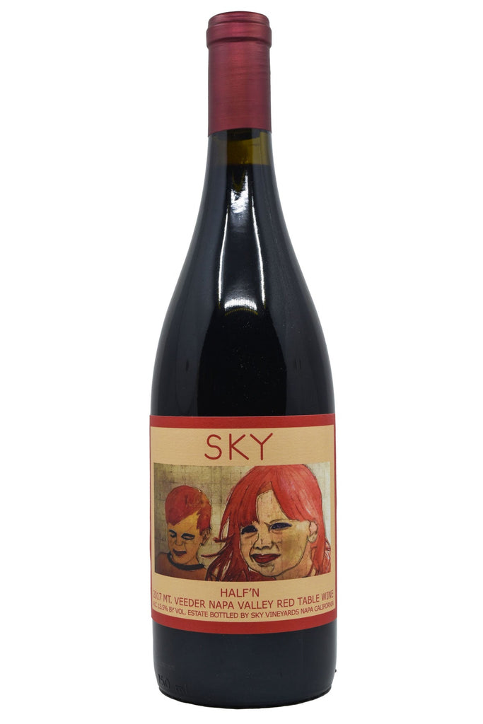 Bottle of Sky Vineyards Mt. Veeder Zinfandel/Syrah Blend Half'n 2017-Red Wine-Flatiron SF