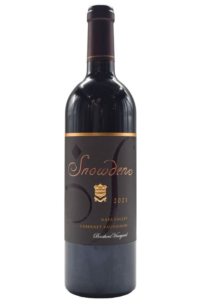 Bottle of Snowden Vineyards Napa Valley Cabernet Sauvignon Brothers Vineyard 2021-Red Wine-Flatiron SF