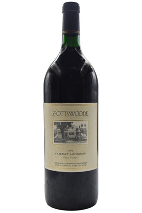 Bottle of Spottswoode Napa Valley Cabernet Sauvignon 1990 (1.5L)-Red Wine-Flatiron SF