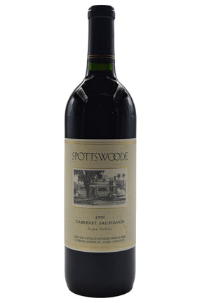 Bottle of Spottswoode Napa Valley Cabernet Sauvignon 1990-Red Wine-Flatiron SF