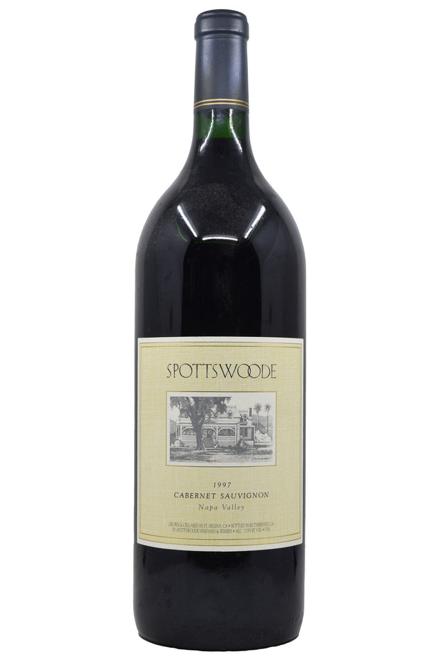 Bottle of Spottswoode Napa Valley Cabernet Sauvignon 1997 (1.5L)-Red Wine-Flatiron SF