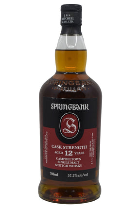 Bottle of Springbank 12 Year Cask Strength Single Malt Scotch Whisky-Spirits-Flatiron SF