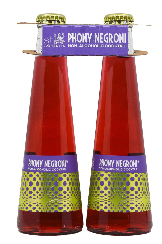 Bottle of St. Agrestis Non-Alcoholic Phony Negroni (200ml)-Spirits-Flatiron SF