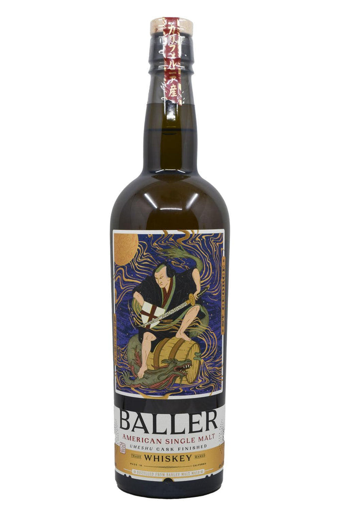 Bottle of St. George Baller American Single Malt Whiskey-Spirits-Flatiron SF