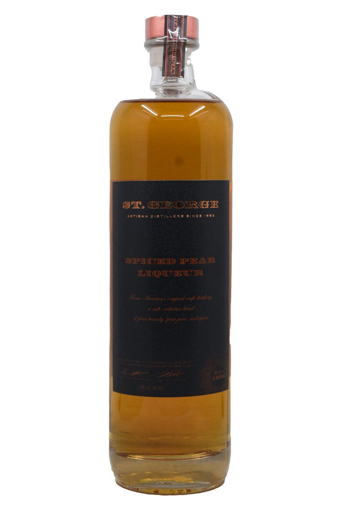 Bottle of St. George Spiced Pear Liqueur-Spirits-Flatiron SF