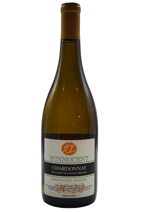 Bottle of St. Innocent Willamette Valley Chardonnay Freedom Hill Vineyard 2022-White Wine-Flatiron SF