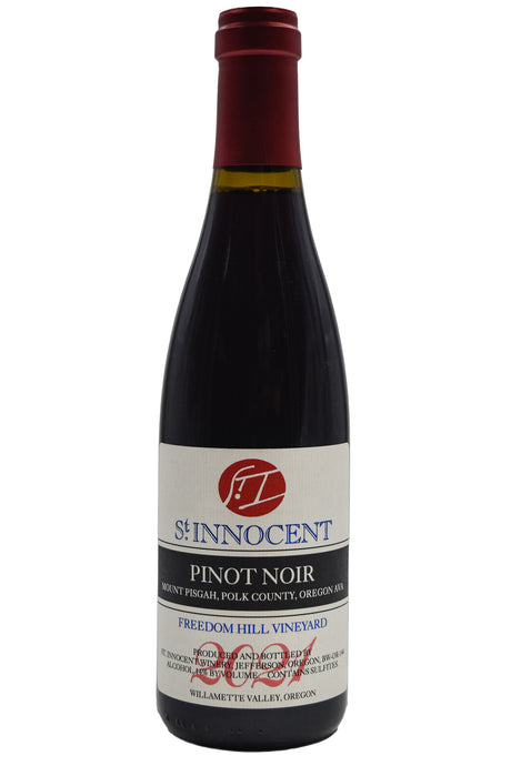 Bottle of St. Innocent Willamette Valley Pinot Noir Freedom Hill Vineyard 2021 (375ml)-Red Wine-Flatiron SF