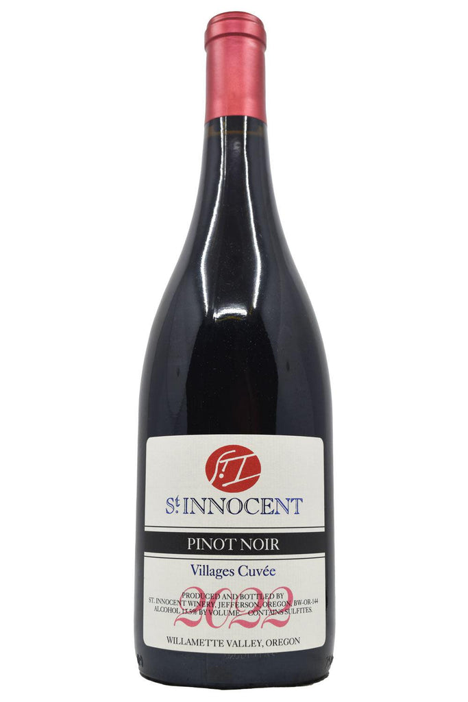Bottle of St. Innocent Willamette Valley Pinot Noir Villages Cuvee 2022-Red Wine-Flatiron SF