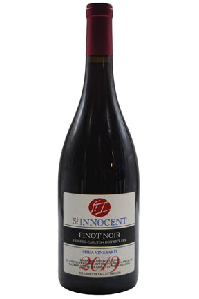 Bottle of St. Innocent Yamhill-Carlton Pinot Noir Shea Vineyards 2019-Red Wine-Flatiron SF