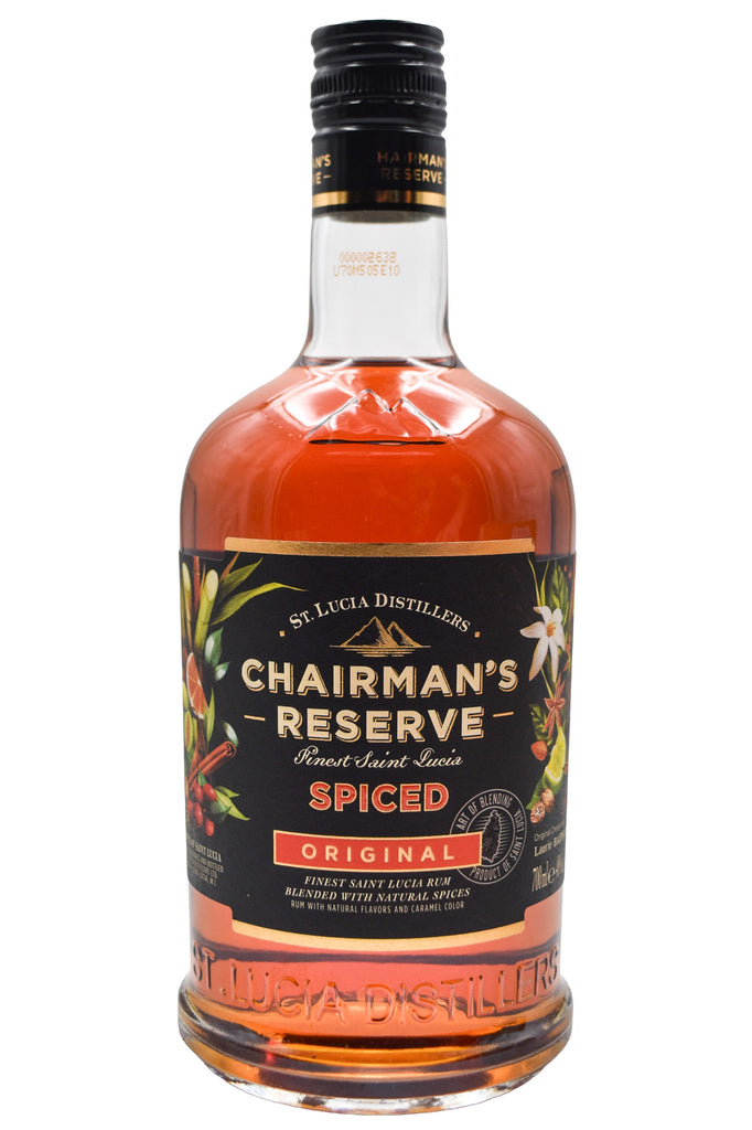 Bottle of St. Lucia Distillers Chairman's Reserve Spiced Rum-Spirits-Flatiron SF
