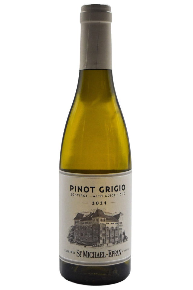 Bottle of St. Michael Eppan Alto Adige Pinot Grigio 2024 (375ml)-White Wine-Flatiron SF