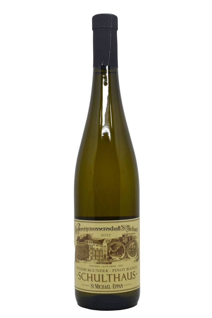 Bottle of St. Michael Eppan Pinot Bianco Schulthauser 2022-White Wine-Flatiron SF