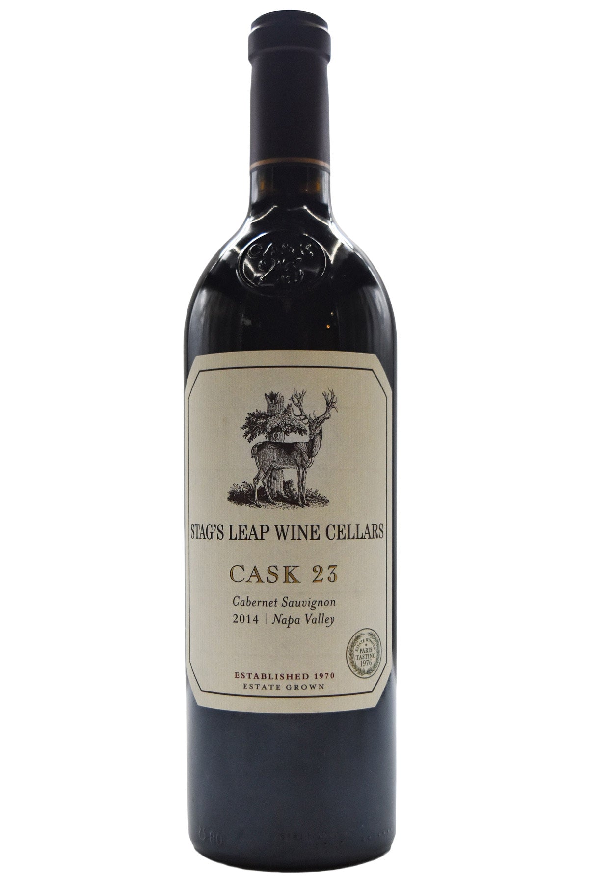 Bottle of Stag's Leap Wine Cellars Cabernet Sauvignon Cask 23 2014-Red Wine-Flatiron SF