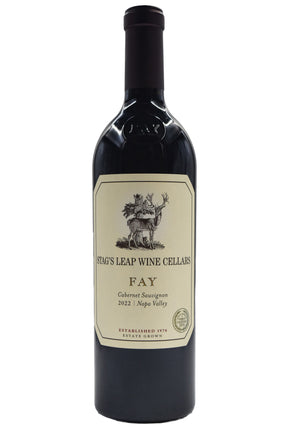 Bottle of Stag's Leap Wine Cellars Cabernet Sauvignon FAY Vineyard 2022-Red Wine-Flatiron SF