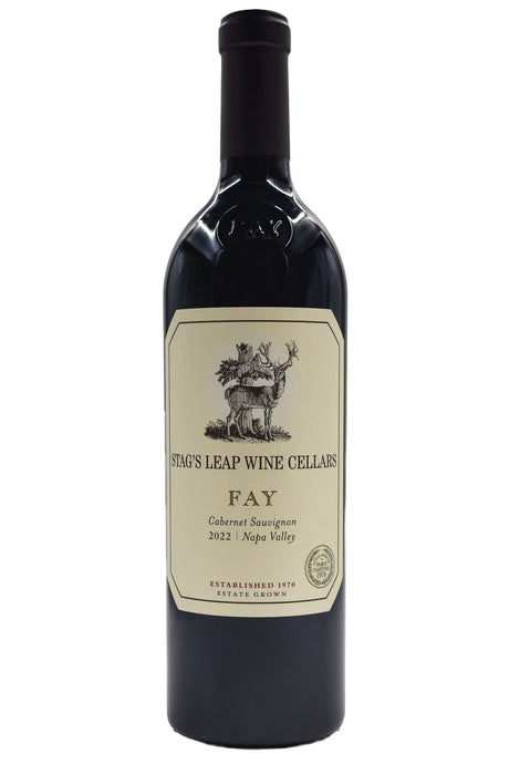 Bottle of Stag's Leap Wine Cellars Cabernet Sauvignon FAY Vineyard 2022-Red Wine-Flatiron SF