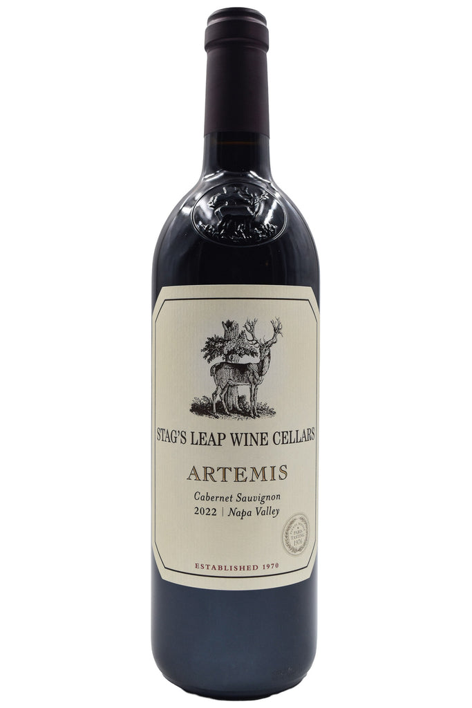 Bottle of Stag's Leap Wine Cellars Napa Valley Cabernet Sauvignon Artemis 2022-Red Wine-Flatiron SF