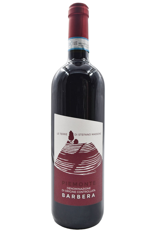 Bottle of Stefano Massone Piemonte Barbera 2024-Red Wine-Flatiron SF
