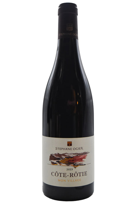 Bottle of Stephane Ogier Cote Rotie Mon Village 2023-Red Wine-Flatiron SF