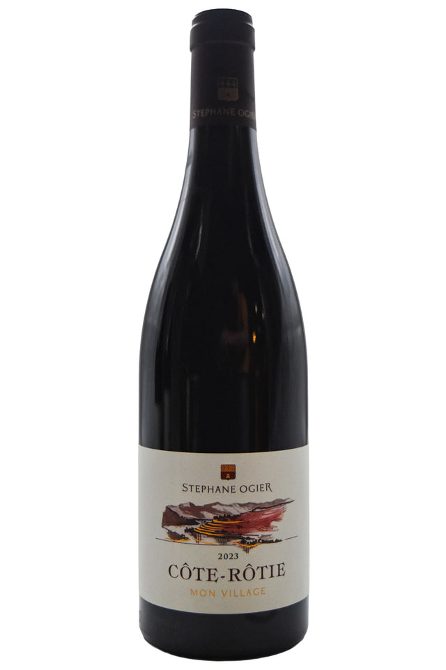 Bottle of Stephane Ogier Cote Rotie Mon Village 2023-Red Wine-Flatiron SF