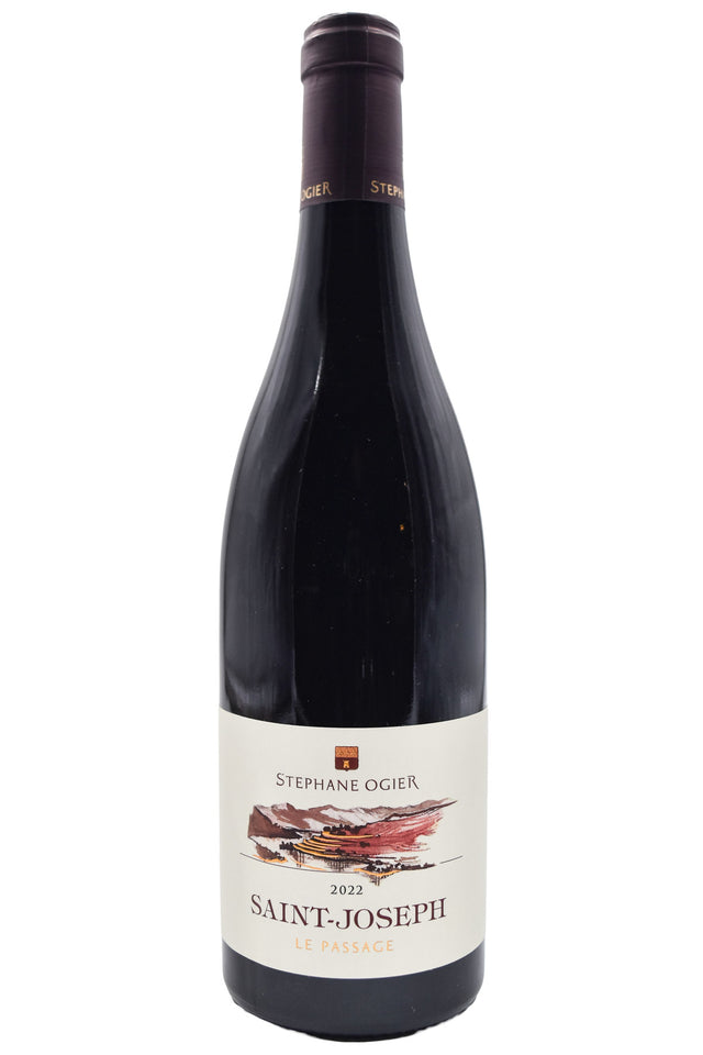 Bottle of Stephane Ogier Saint Joseph Le Passage 2022-Red Wine-Flatiron SF