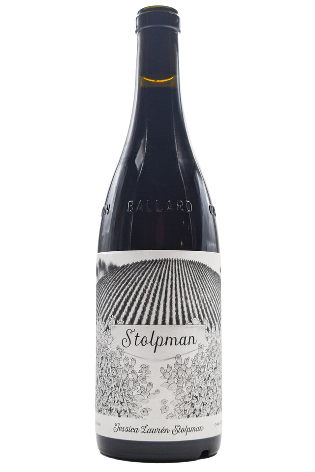 Bottle of Stolpman Vineyards Ballard Canyon Syrah The Great Places Jessica Lauren Stoplman 2024-Red Wine-Flatiron SF