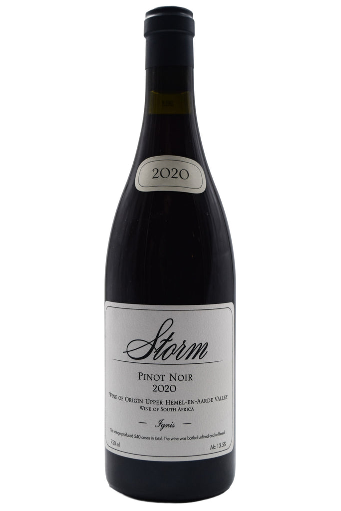 Bottle of Storm Hemel-en-Aarde Valley Pinot Noir Ignis 2020-Red Wine-Flatiron SF