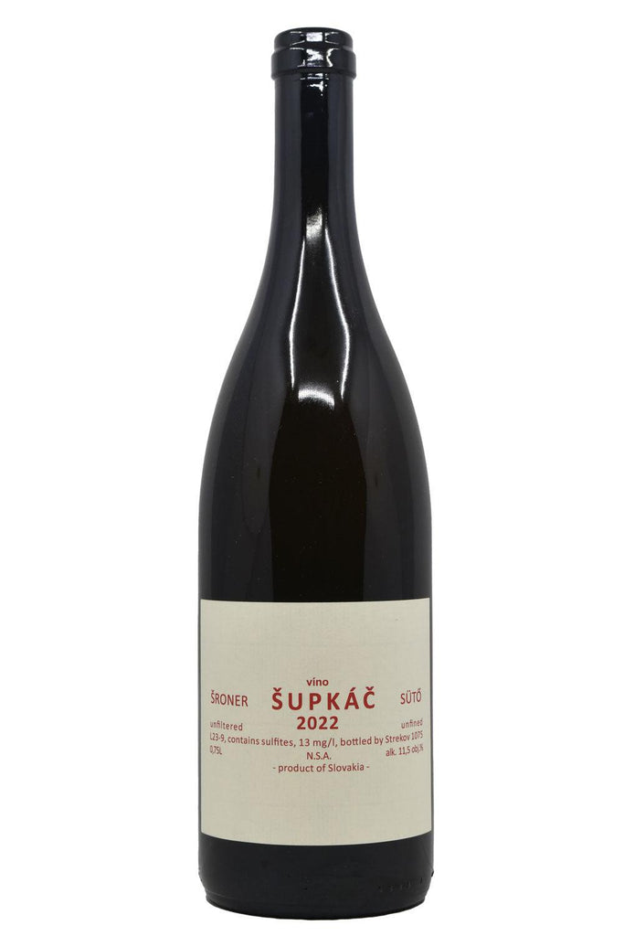 Bottle of Strekov 1075 Skin-Contact Welschriesling Supkac 2022-Orange Wine-Flatiron SF