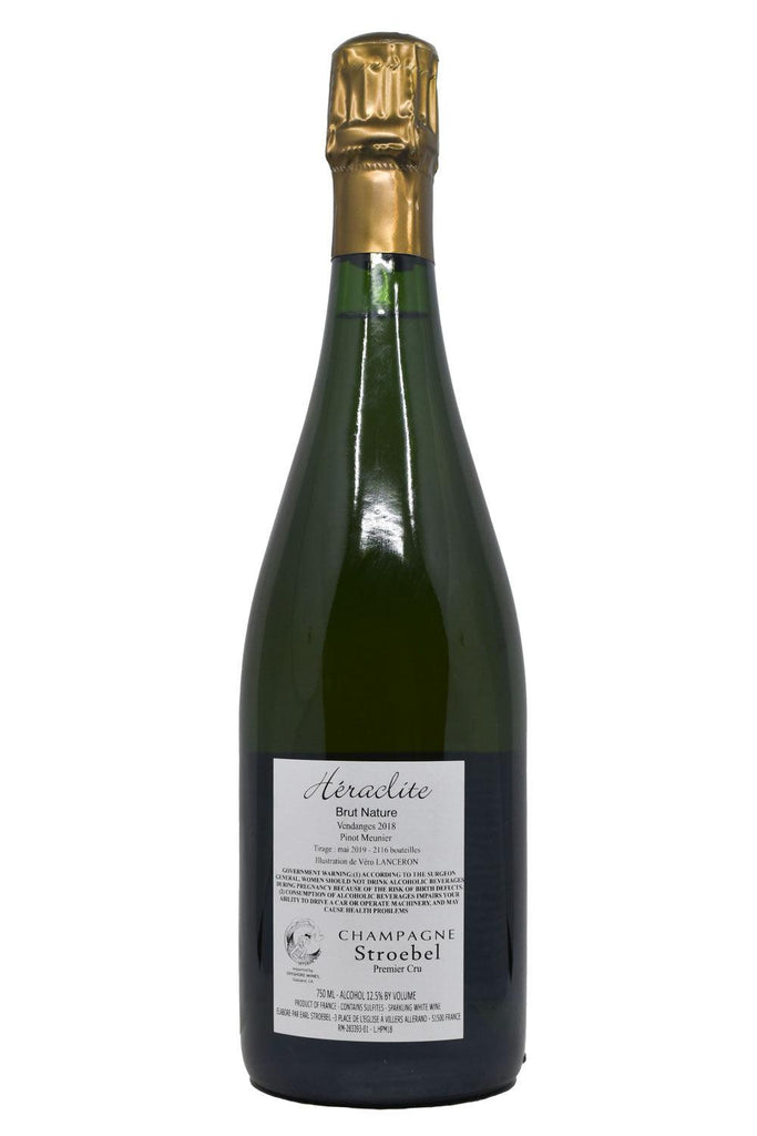 Bottle of Stroebel Champagne Brut Nature 1er Cru Heraclite NV-Sparkling Wine-Flatiron SF