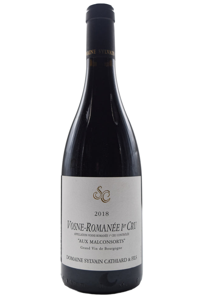 Bottle of Sylvain Cathiard Vosne Romanee 1er Cru Aux Malconsorts 2018 [NET]-Red Wine-Flatiron SF