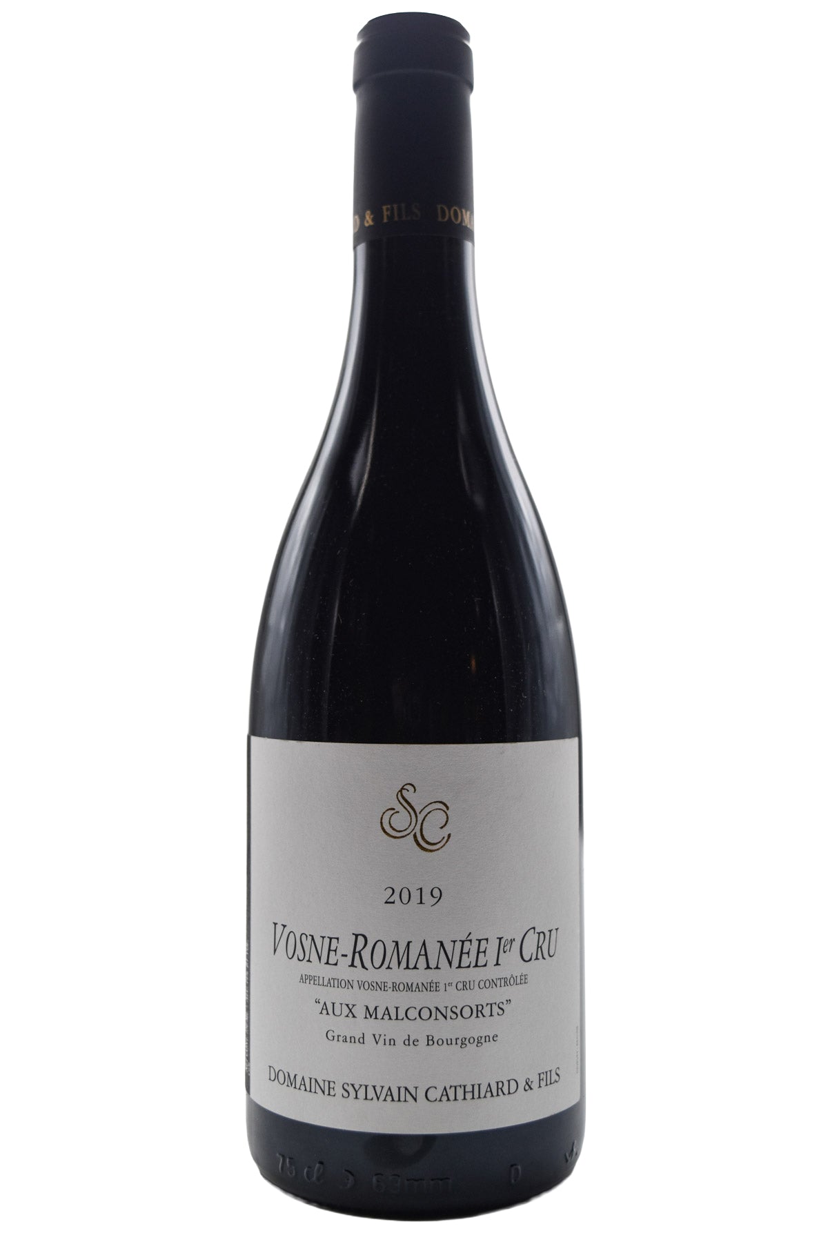 Bottle of Sylvain Cathiard Vosne Romanee 1er Cru Aux Malconsorts 2019 [NET]-Red Wine-Flatiron SF