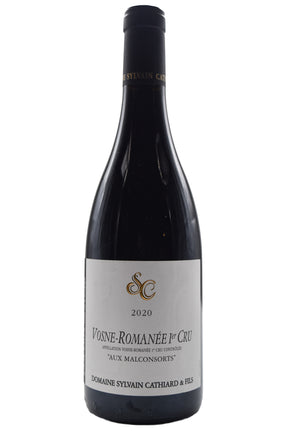 Bottle of Sylvain Cathiard Vosne Romanee 1er Cru Aux Malconsorts 2020 [NET]-Red Wine-Flatiron SF