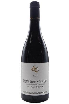 Bottle of Sylvain Cathiard Vosne Romanee 1er Cru Aux Malconsorts 2021 [NET]-Red Wine-Flatiron SF