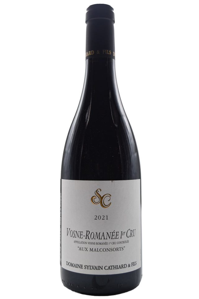 Bottle of Sylvain Cathiard Vosne Romanee 1er Cru Aux Malconsorts 2021 [NET]-Red Wine-Flatiron SF