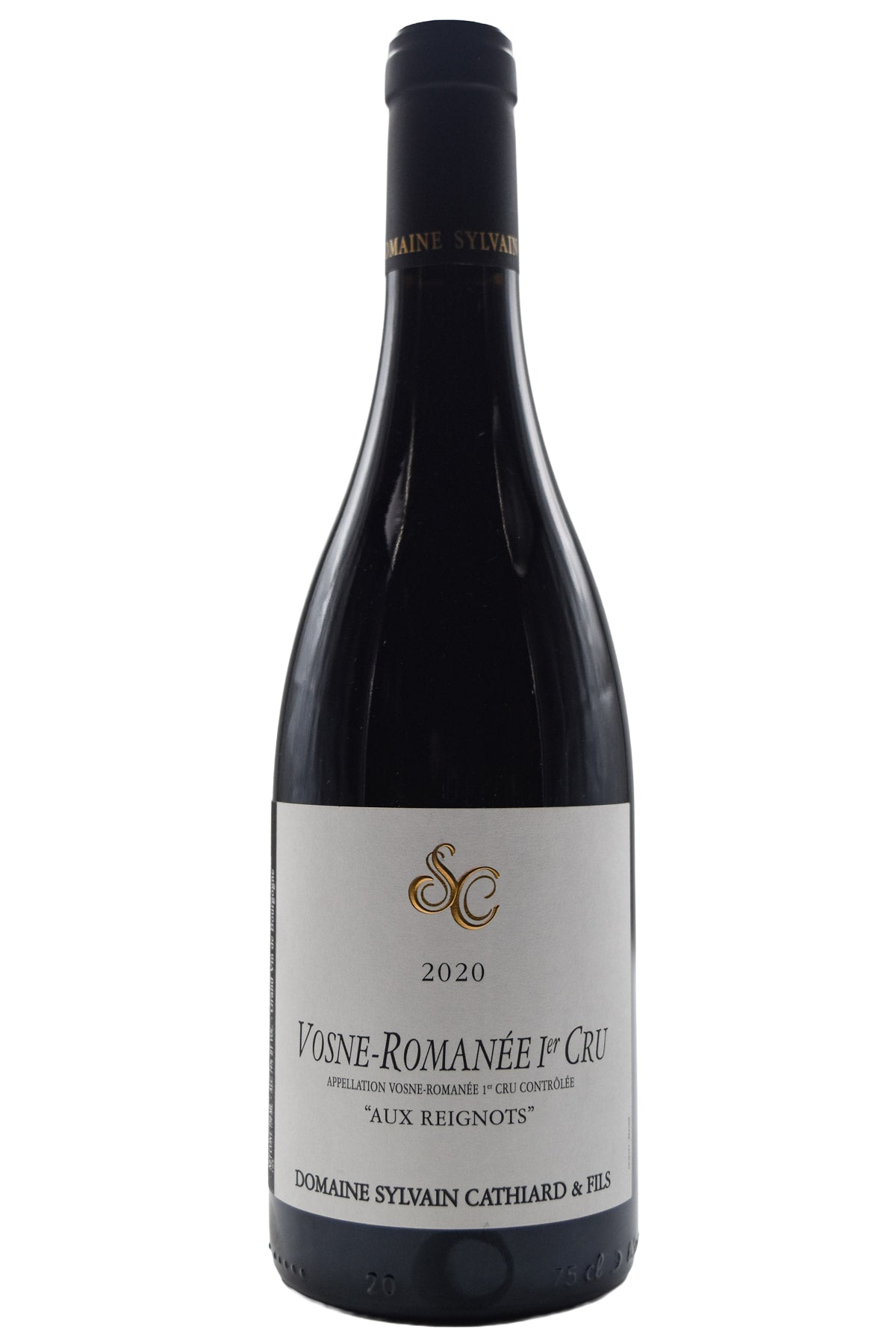 Bottle of Sylvain Cathiard Vosne Romanee 1er Cru Aux Reignots 2020 [NET]-Red Wine-Flatiron SF