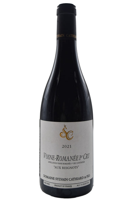 Bottle of Sylvain Cathiard Vosne Romanee 1er Cru Aux Reignots 2021 [NET]-Red Wine-Flatiron SF