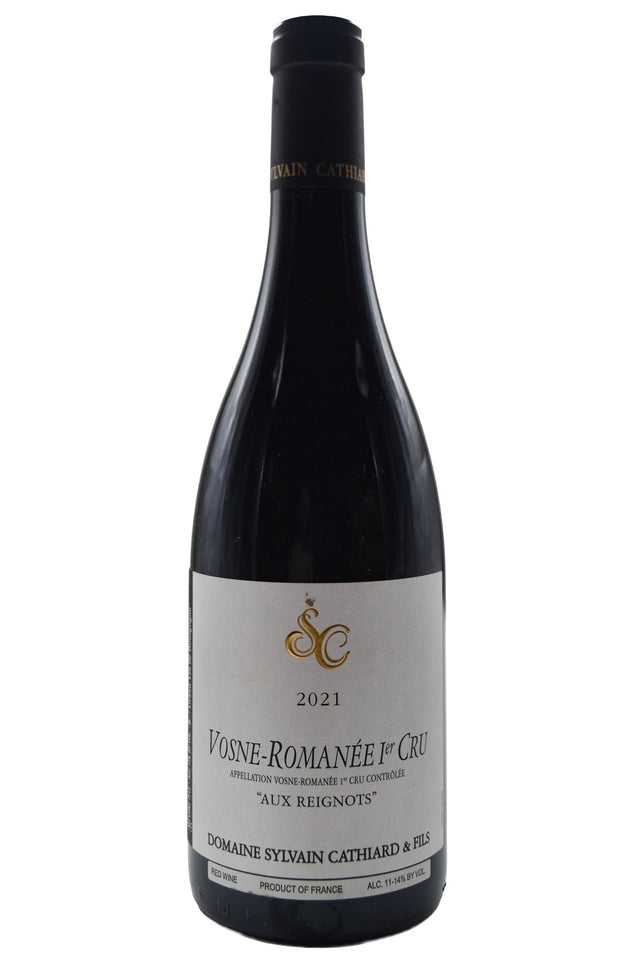 Bottle of Sylvain Cathiard Vosne Romanee 1er Cru Aux Reignots 2021 [NET]-Red Wine-Flatiron SF