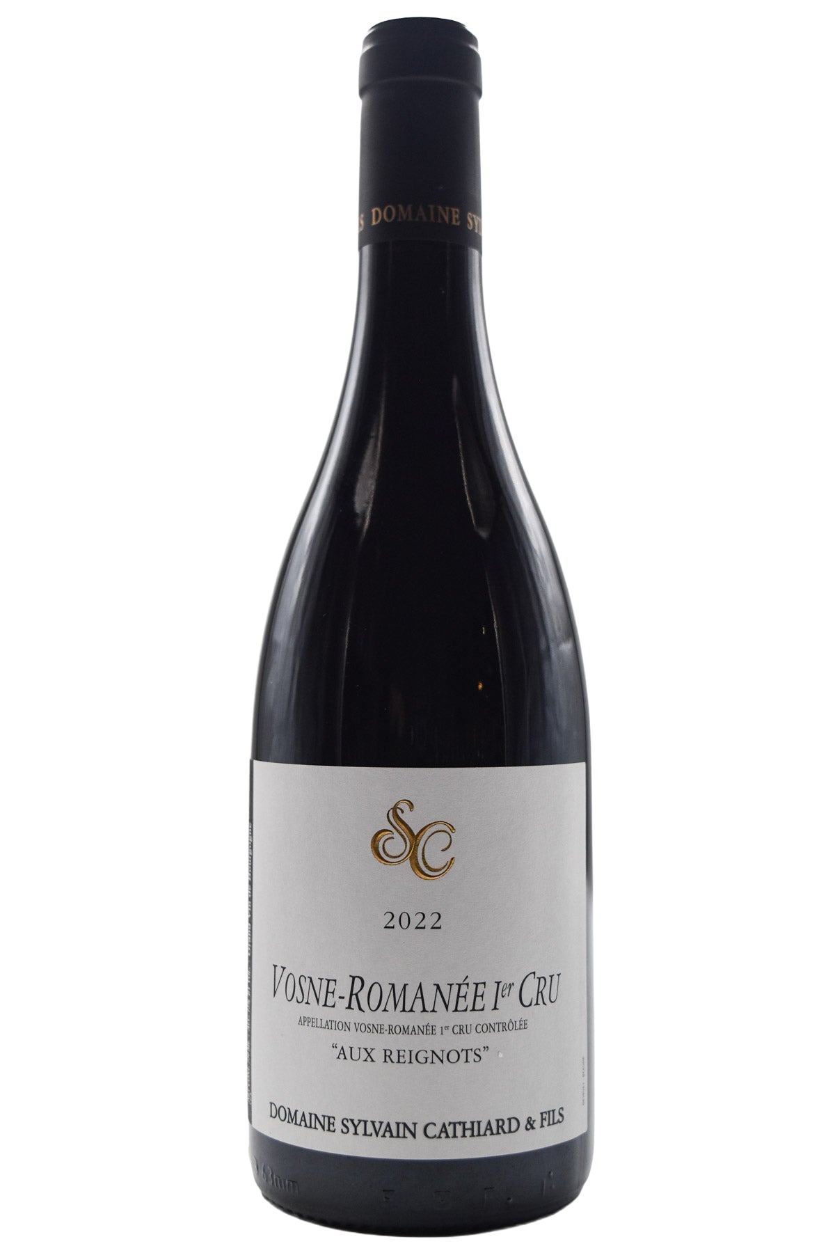 Bottle of Sylvain Cathiard Vosne Romanee 1er Cru Aux Reignots 2022 [NET]-Red Wine-Flatiron SF