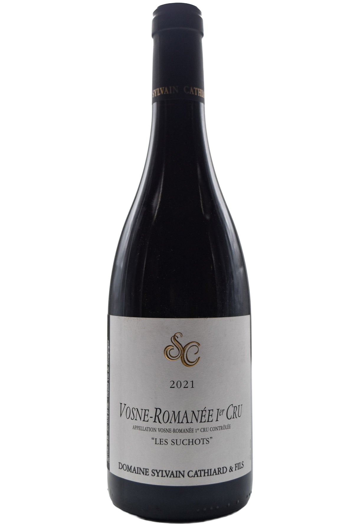 Bottle of Sylvain Cathiard Vosne Romanee 1er Cru Les Suchots 2021 [NET]-Red Wine-Flatiron SF