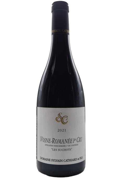 Bottle of Sylvain Cathiard Vosne Romanee 1er Cru Les Suchots 2021 [NET]-Red Wine-Flatiron SF