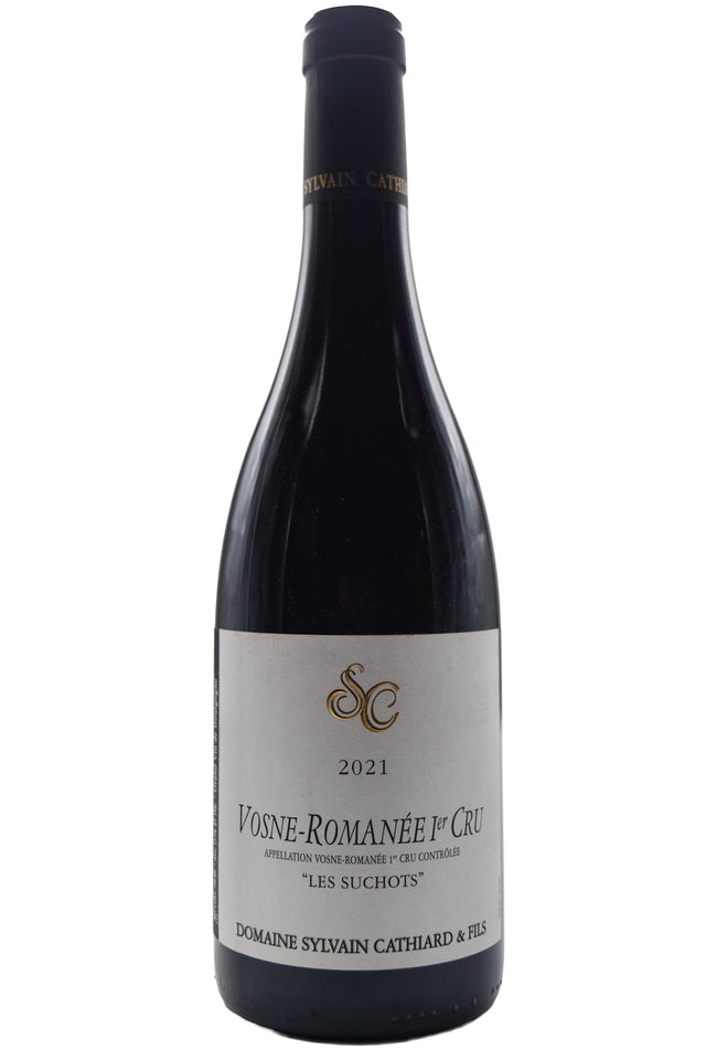 Bottle of Sylvain Cathiard Vosne Romanee 1er Cru Les Suchots 2021 [NET]-Red Wine-Flatiron SF