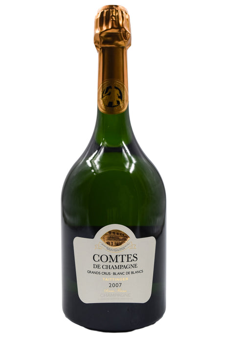 Bottle of Taittinger Champagne Blanc de Blancs Comtes de Champagne 2007 [NET]-Sparkling Wine-Flatiron SF