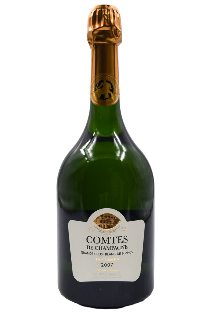 Bottle of Taittinger Champagne Blanc de Blancs Comtes de Champagne 2007 [NET]-Sparkling Wine-Flatiron SF