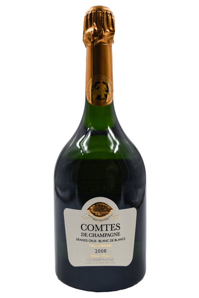 Bottle of Taittinger Champagne Blanc de Blancs Comtes de Champagne 2008 [NET]-Sparkling Wine-Flatiron SF